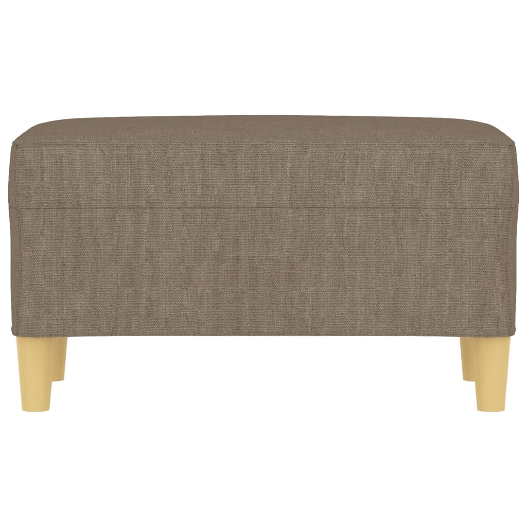 vidaXL Πάγκος Taupe 70 x 35 x 41 εκ. Υφασμάτινος