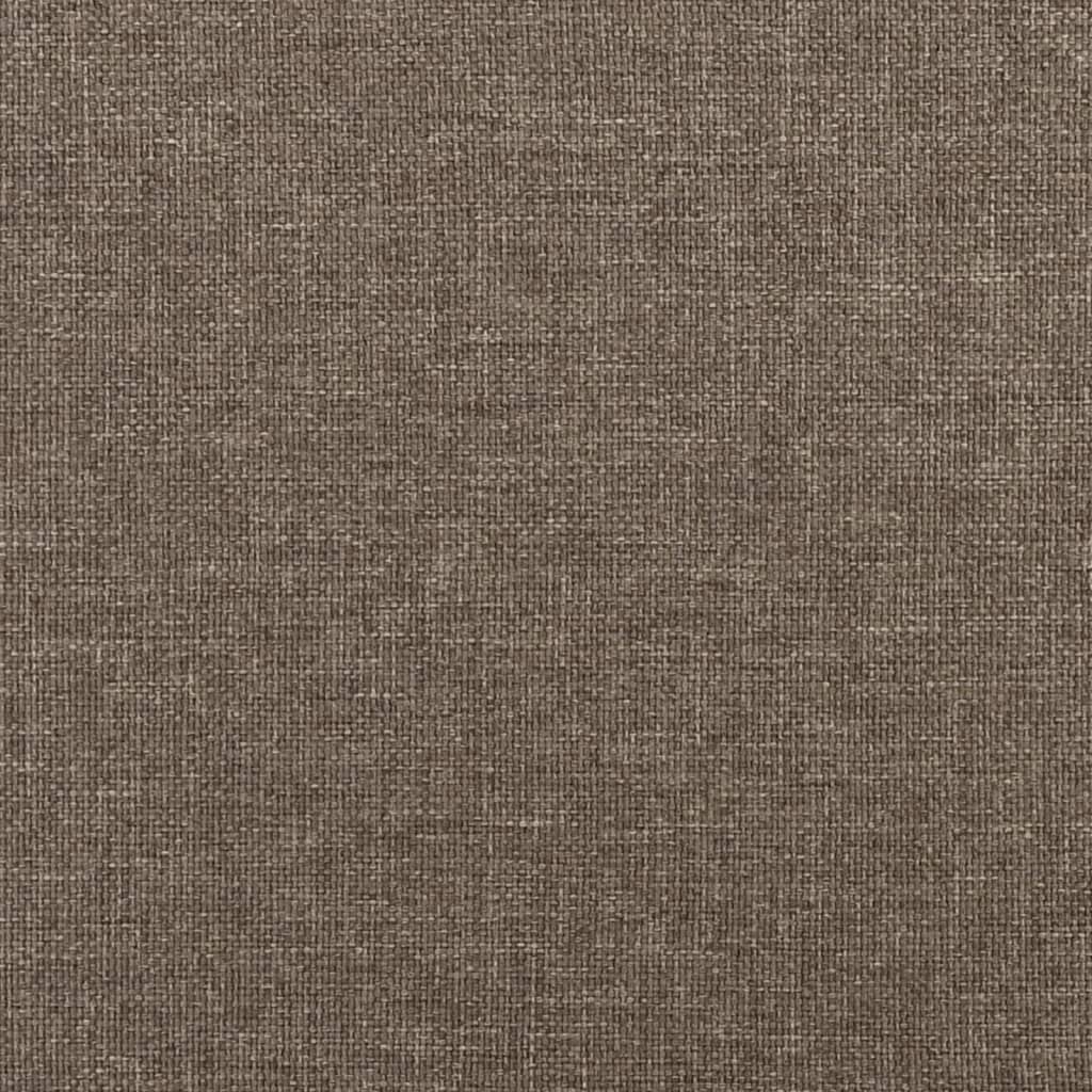vidaXL Πάγκος Taupe 70 x 35 x 41 εκ. Υφασμάτινος