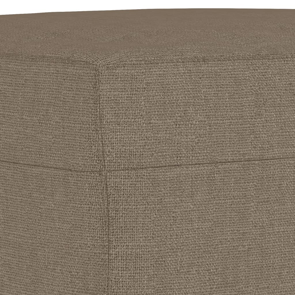 vidaXL Πάγκος Taupe 70 x 35 x 41 εκ. Υφασμάτινος