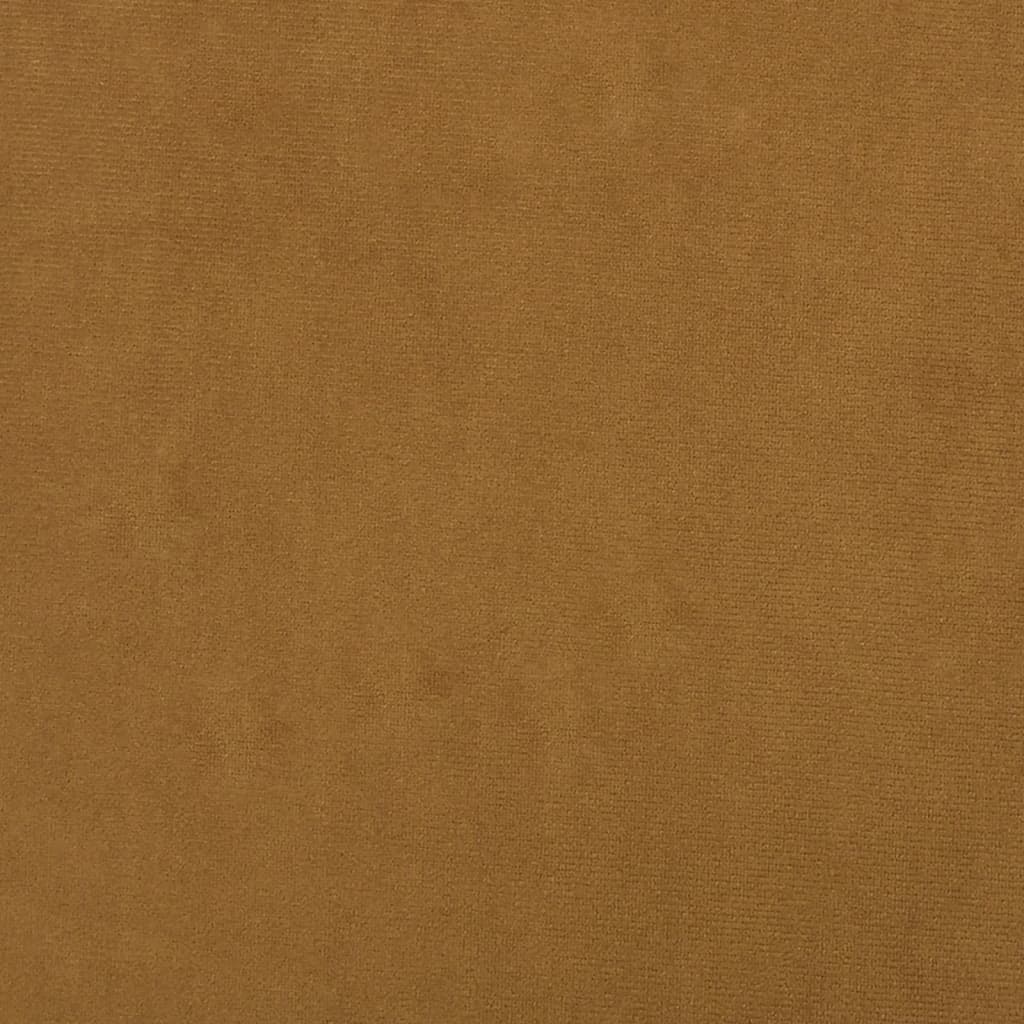 vidaXL Πάγκος Καφέ 70 x 35 x 41 εκ. Βελούδινος