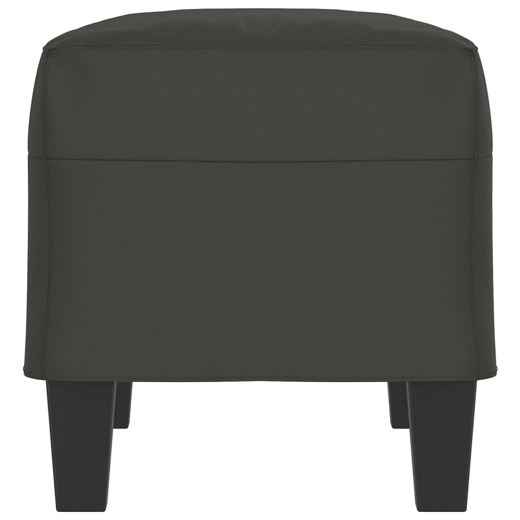 vidaXL Πάγκος Σκούρο Γκρι 70 x 35 x 41 εκ. από Ύφασμα Μικροϊνών