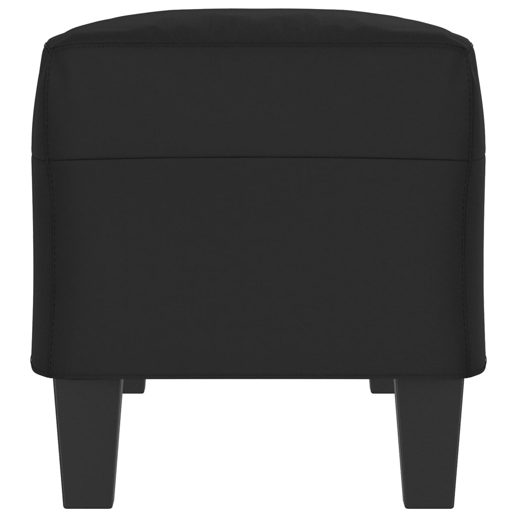 vidaXL Πάγκος Μαύρος 100x35x41 εκ. από Ύφασμα Μικροϊνών
