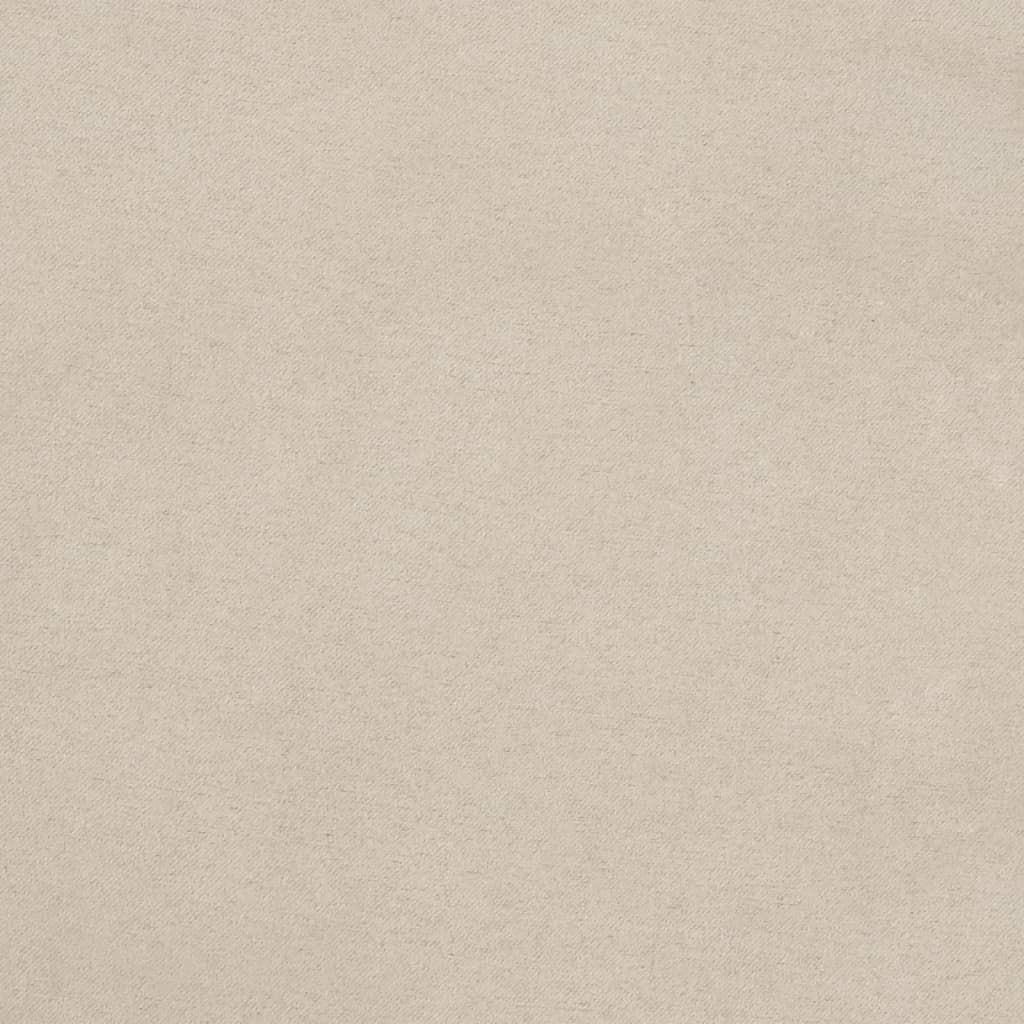 vidaXL Μαξιλάρια Διακοσμητικά 2 τεμ. Κρεμ 40x40 εκ. Ύφασμα Μικροϊνών