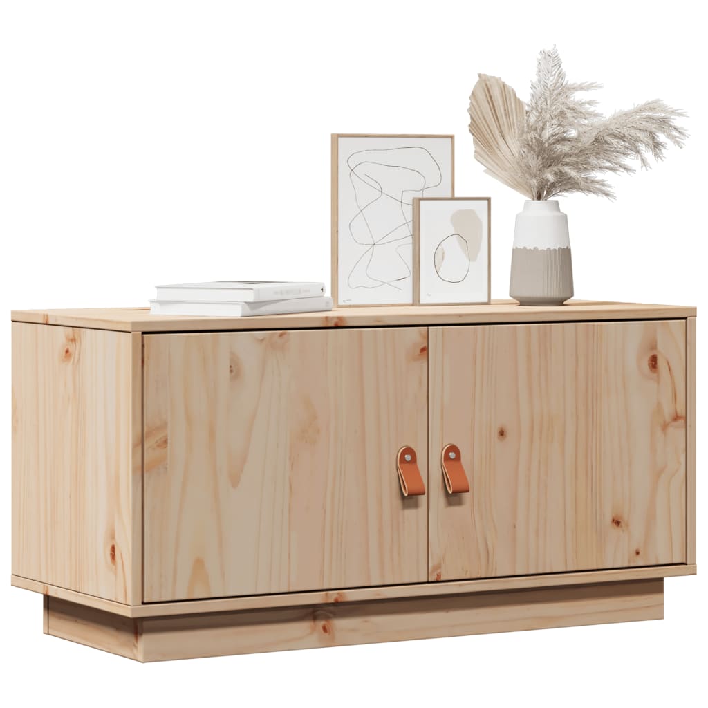 vidaXL Έπιπλο Τηλεόρασης 80 x 34 x 40 εκ. από Μασίφ Ξύλο Πεύκου