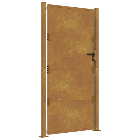 vidaXL Πόρτα Κήπου 100x200 εκ. από Ατσάλι Corten