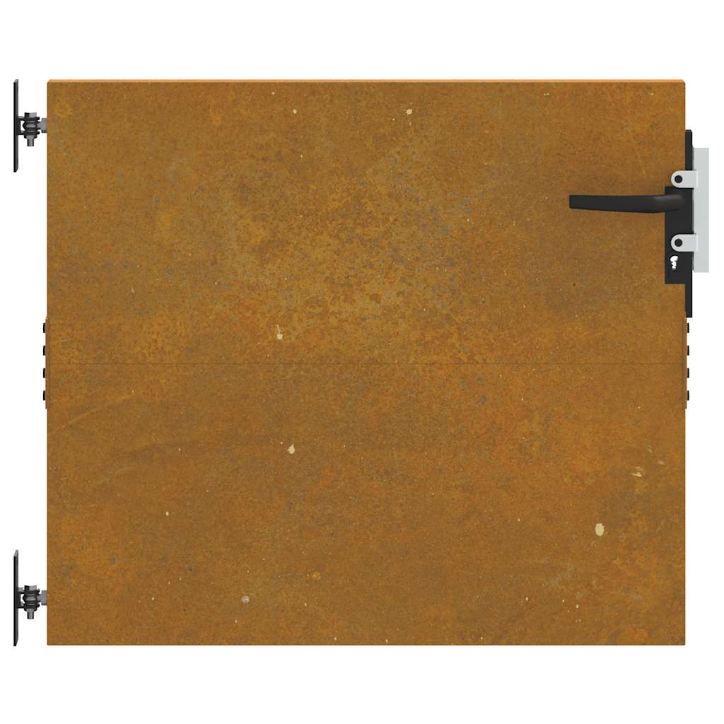 vidaXL Πύλη Κήπου 85 x 100 εκ. από Ατσάλι Corten