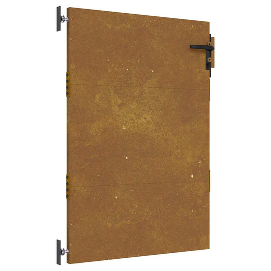 vidaXL Πόρτα Κήπου 85x125 εκ. από Ατσάλι Corten
