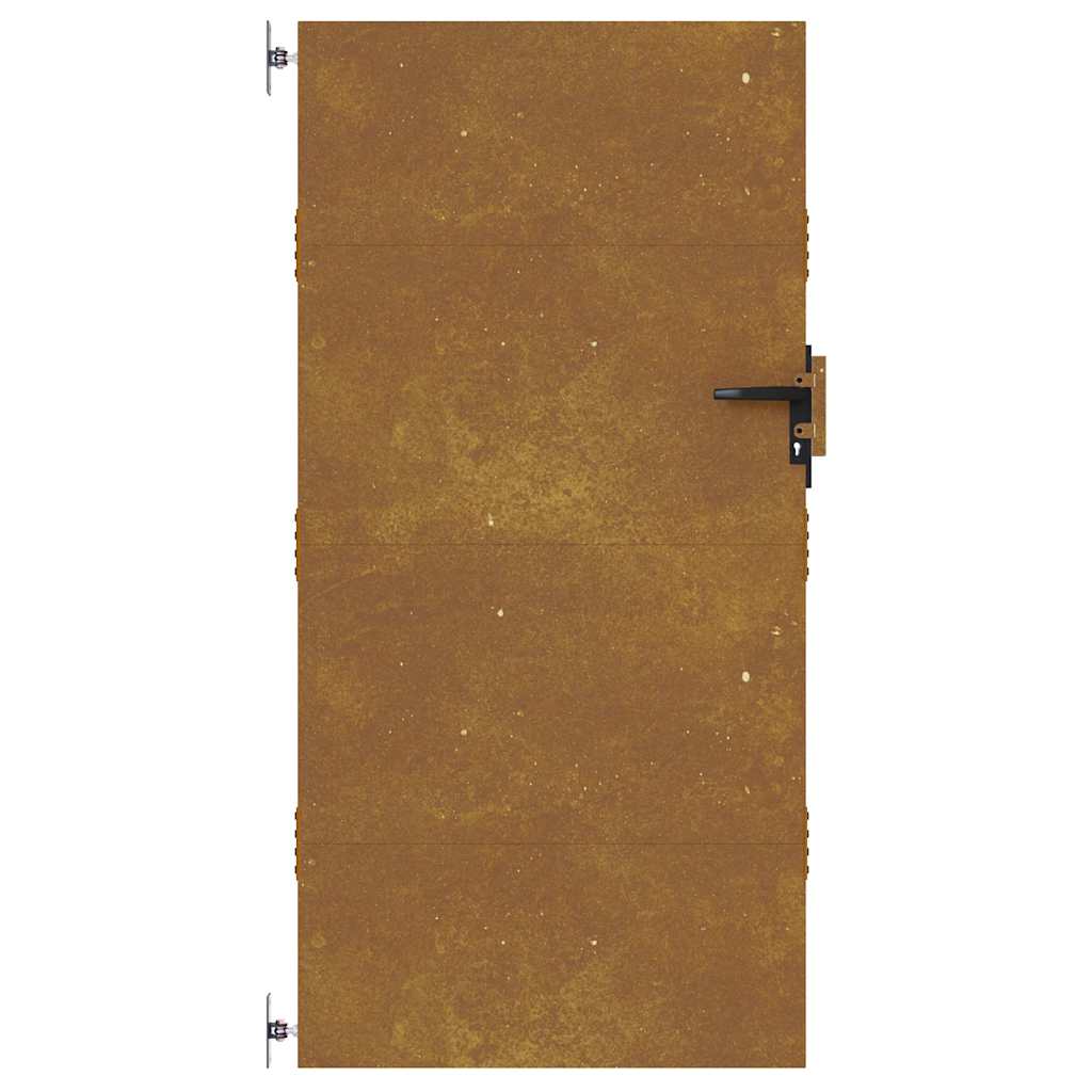 vidaXL Πόρτα Κήπου 85x200 εκ. από Ατσάλι Corten