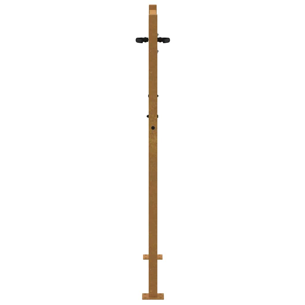 vidaXL Πόρτα Κήπου 100x150 εκ. από Ατσάλι Corten