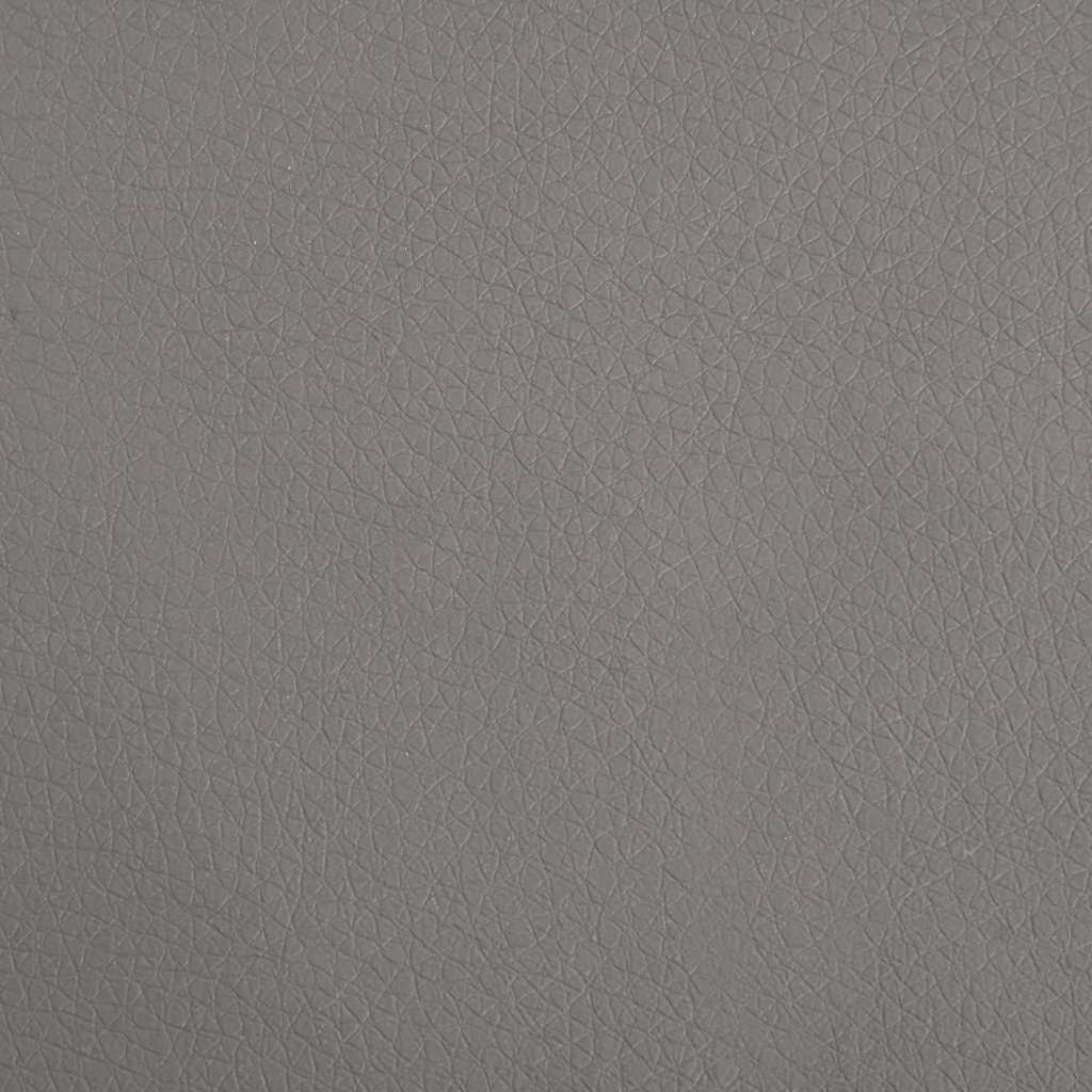 vidaXL Κρεβάτι Σκύλου Γκρι 70 x 45 x 30 εκ. από Συνθετικό Δέρμα