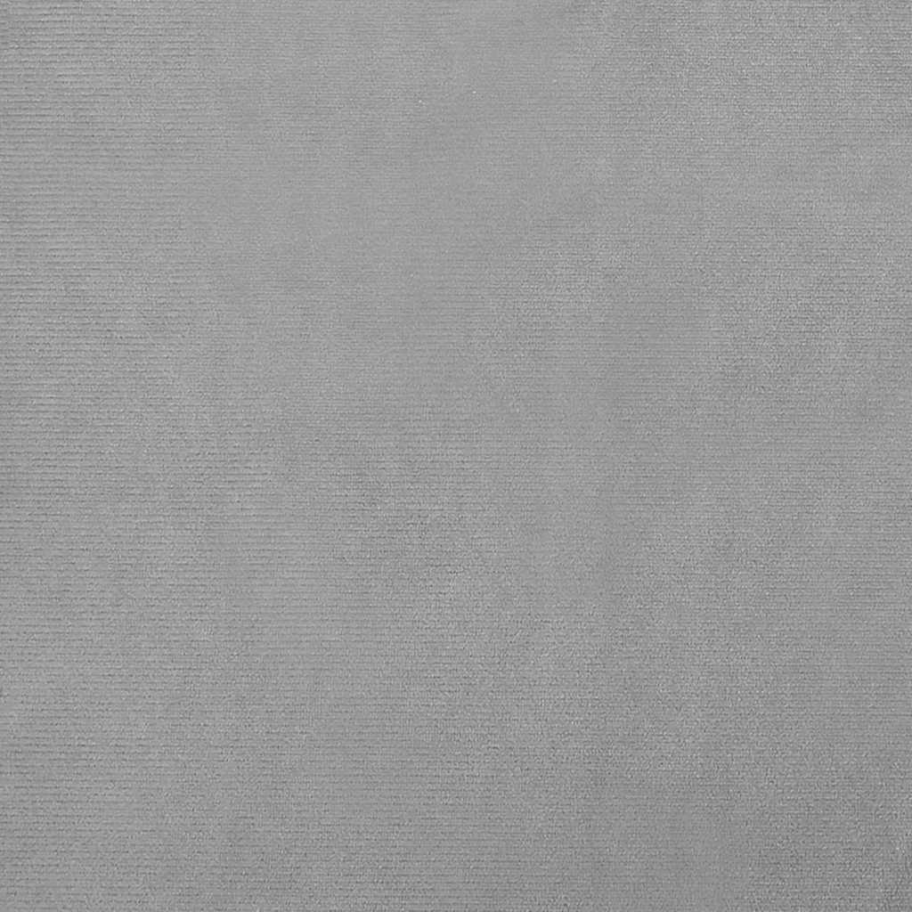 vidaXL Κρεβάτι Σκύλου Ανοιχτό Γκρι 60 x 40 x 30 εκ. Βελούδινο