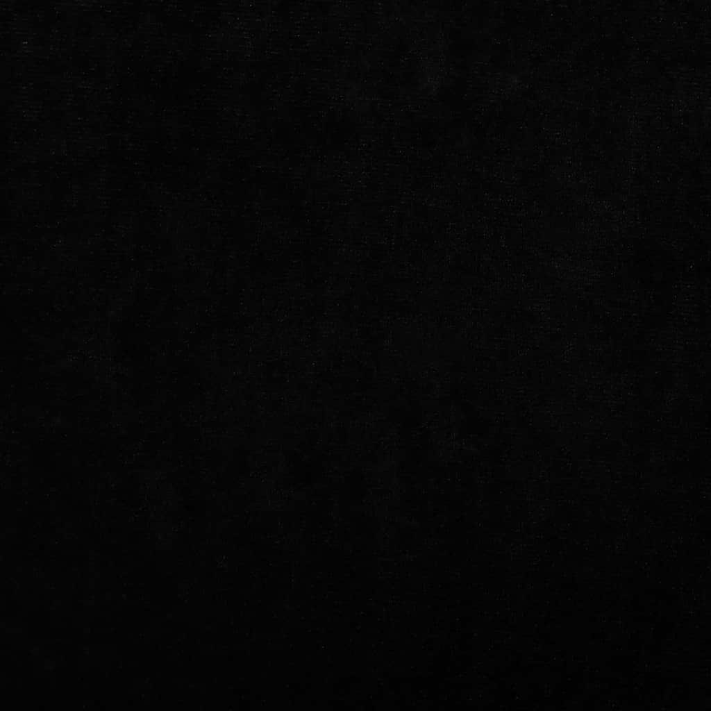 vidaXL Κρεβάτι Σκύλου Μαύρο 60 x 40 x 30 εκ. Βελούδινο