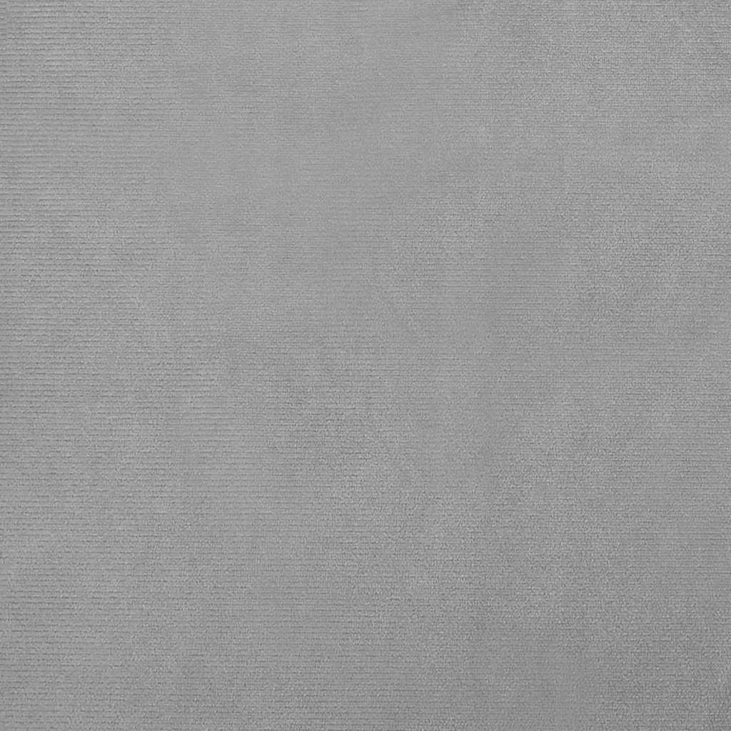 vidaXL Κρεβάτι Σκύλου Ανοιχτό Γκρι 50 x 40 x 26,5 εκ. Βελούδινο