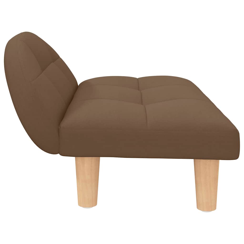 vidaXL Κρεβάτι Σκύλου Καφέ 70 x 52 x 30 εκ. Υφασμάτινο