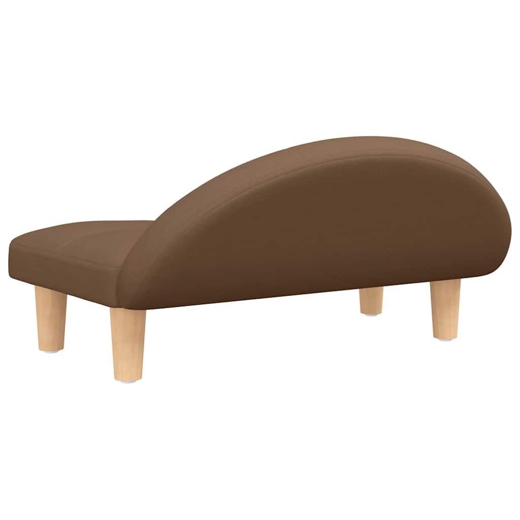 vidaXL Κρεβάτι Σκύλου Καφέ 70 x 52 x 30 εκ. Υφασμάτινο