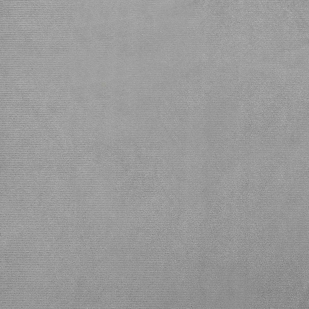 vidaXL Κρεβάτι Σκύλου Ανοιχτό Γκρι 100 x 54 x 33 εκ. Βελούδινο