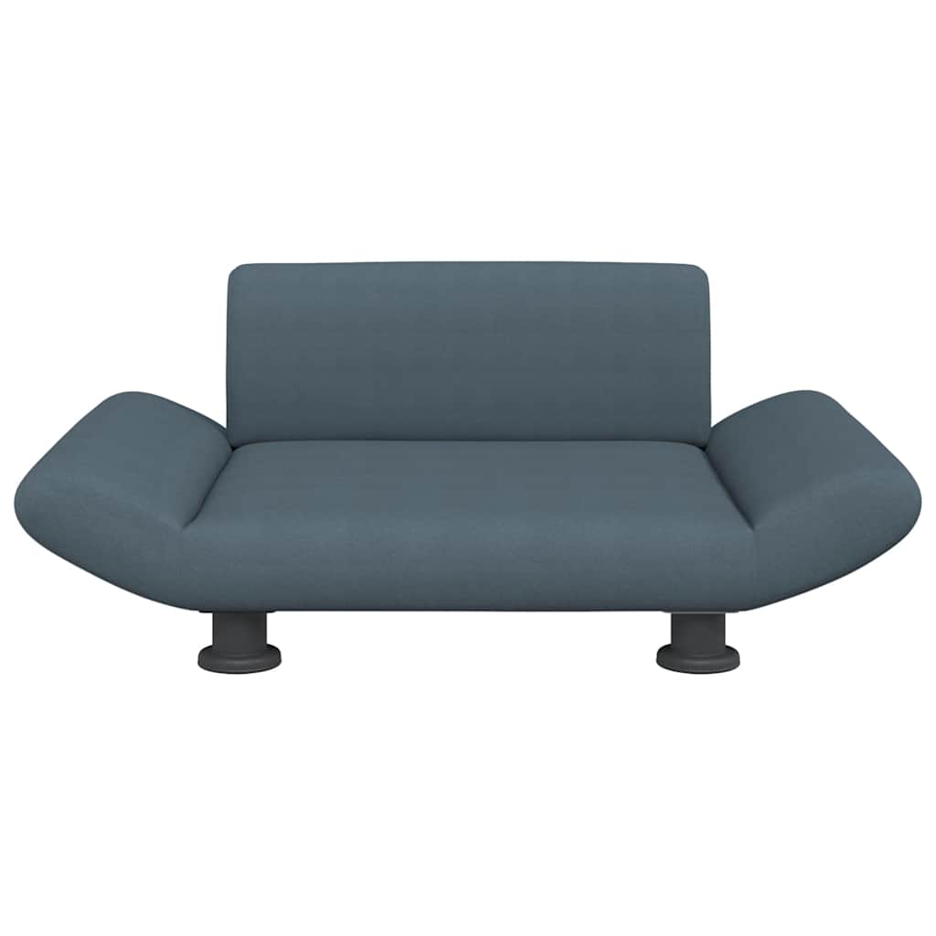 vidaXL Κρεβάτι Σκύλου Σκούρο Γκρι 70 x 45 x 28 εκ. Υφασμάτινο