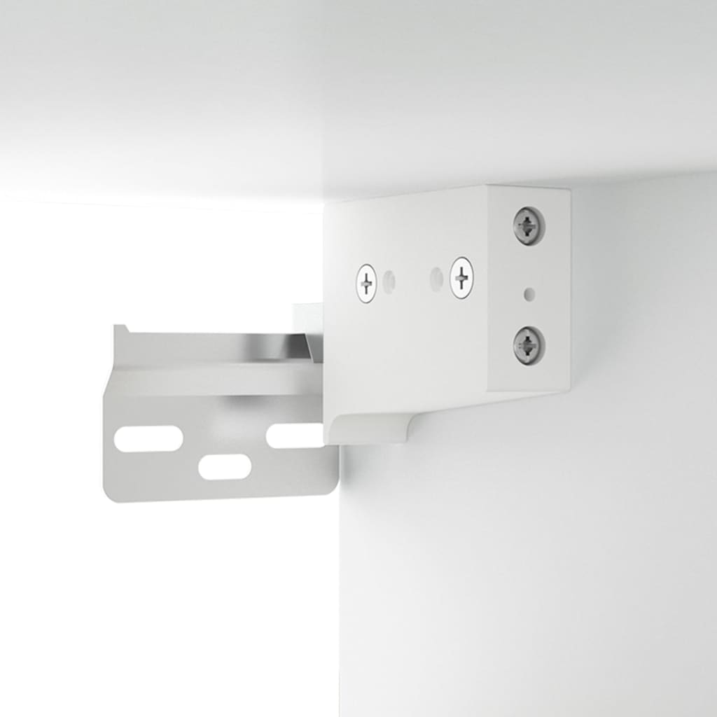 vidaXL Συρταριέρα Λευκή 80 x 33 x 70 εκ. από Επεξεργασμένο Ξύλο