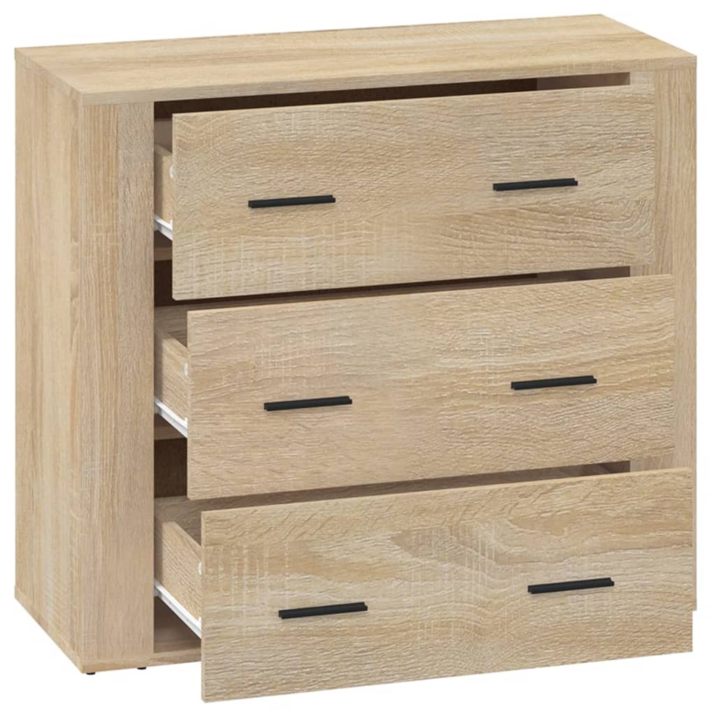 vidaXL Ντουλάπι Sonoma Δρυς 80x33x70 εκ. από Επεξεργασμένο Ξύλο