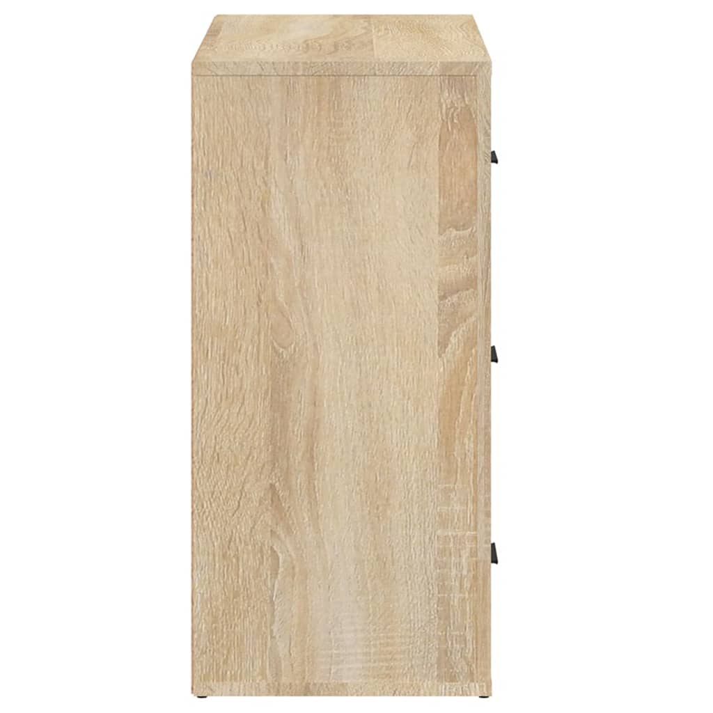 vidaXL Ντουλάπι Sonoma Δρυς 80x33x70 εκ. από Επεξεργασμένο Ξύλο