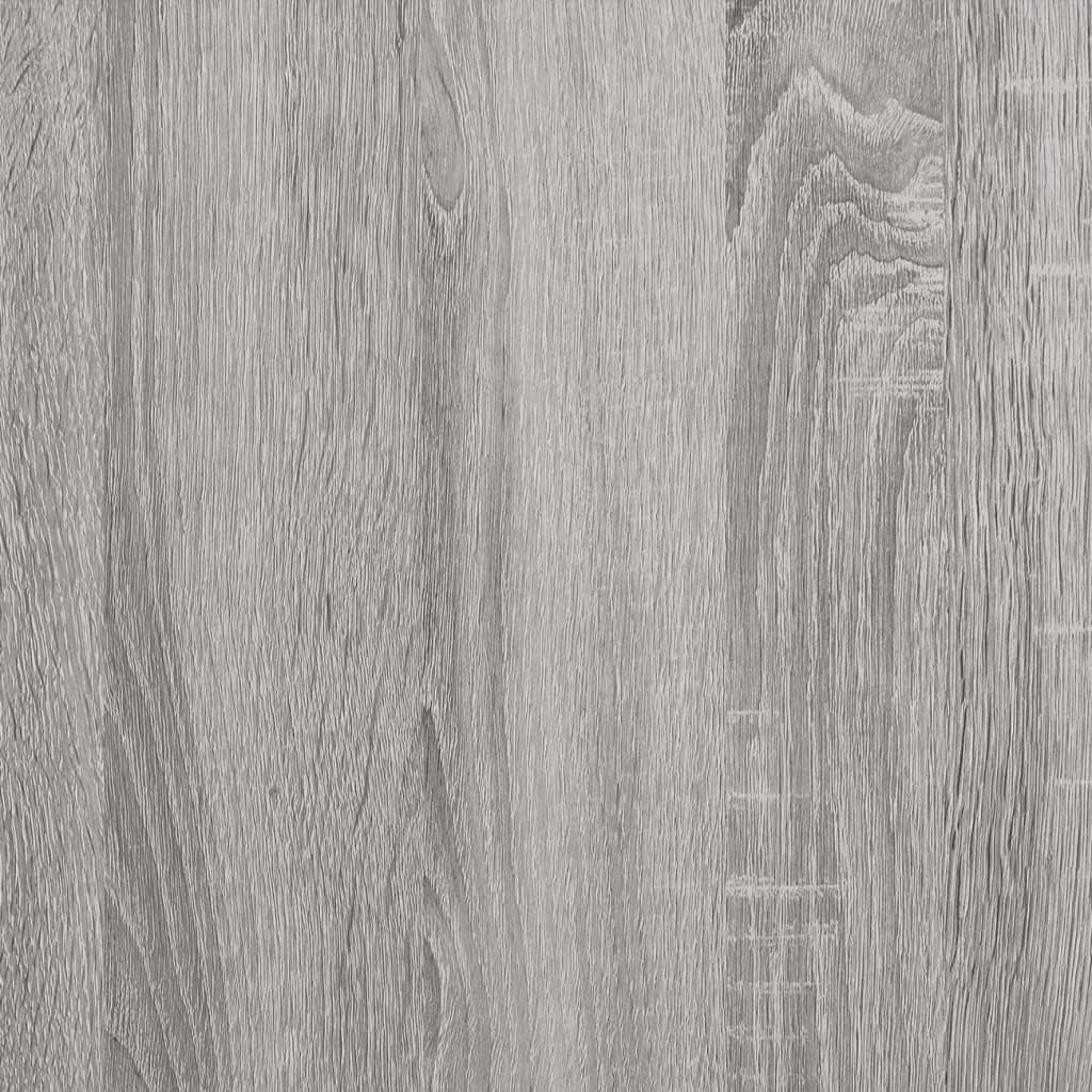 vidaXL Γραφείο Τρόλεϊ Sonoma Γκρι 60x45x60 εκ. από Επεξεργασμένο Ξύλο