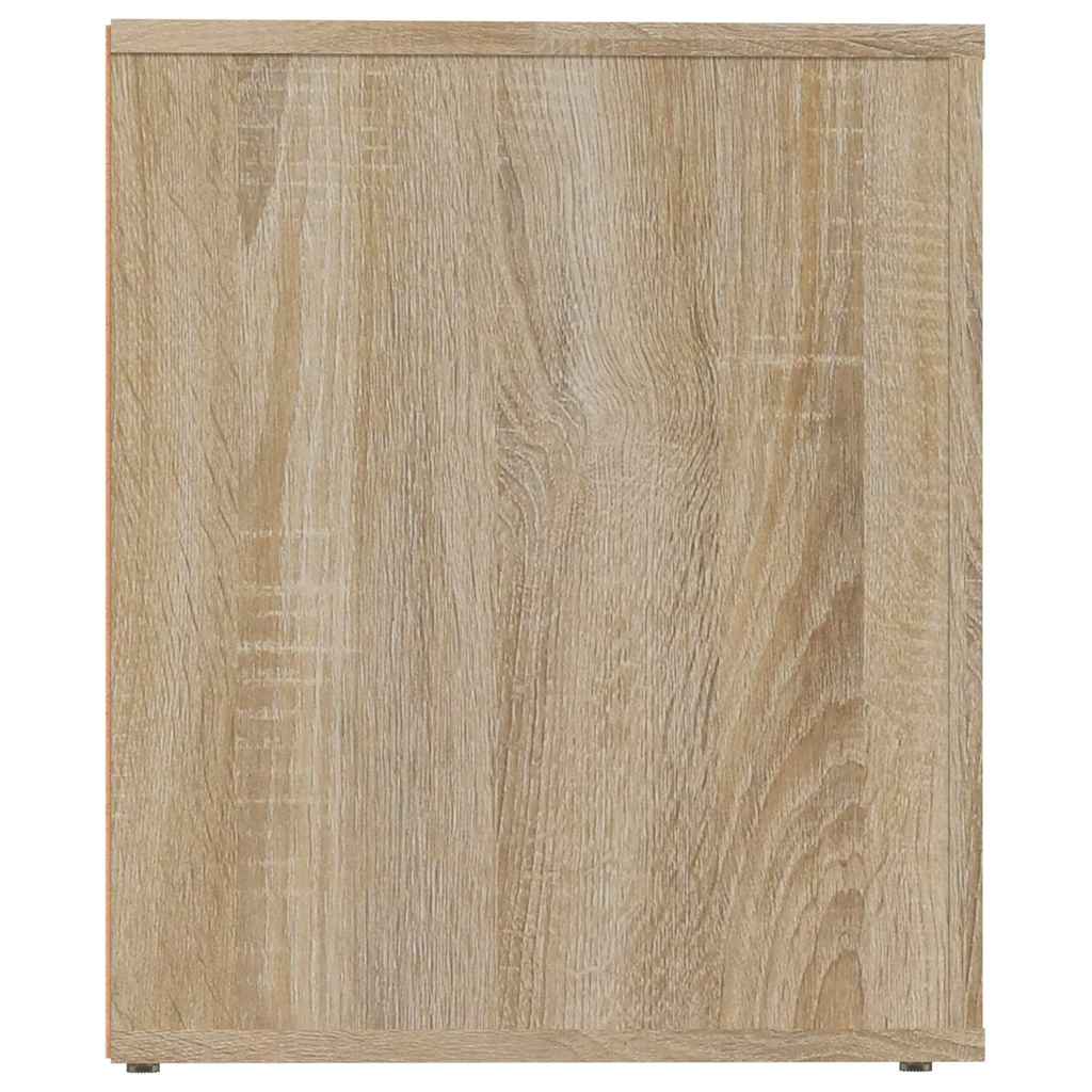 vidaXL Κομοδίνα 2 τεμ. Sonoma Δρυς 50 x 39 x 47 εκ.