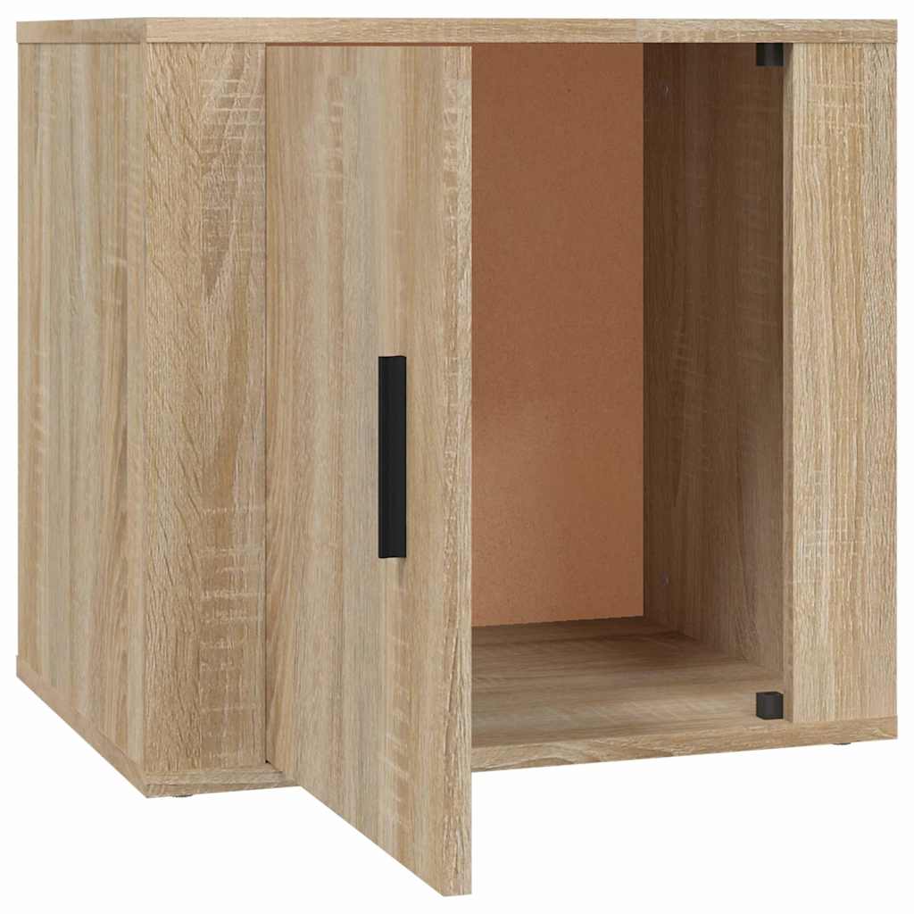 vidaXL Κομοδίνα 2 τεμ. Sonoma Δρυς 50 x 39 x 47 εκ.