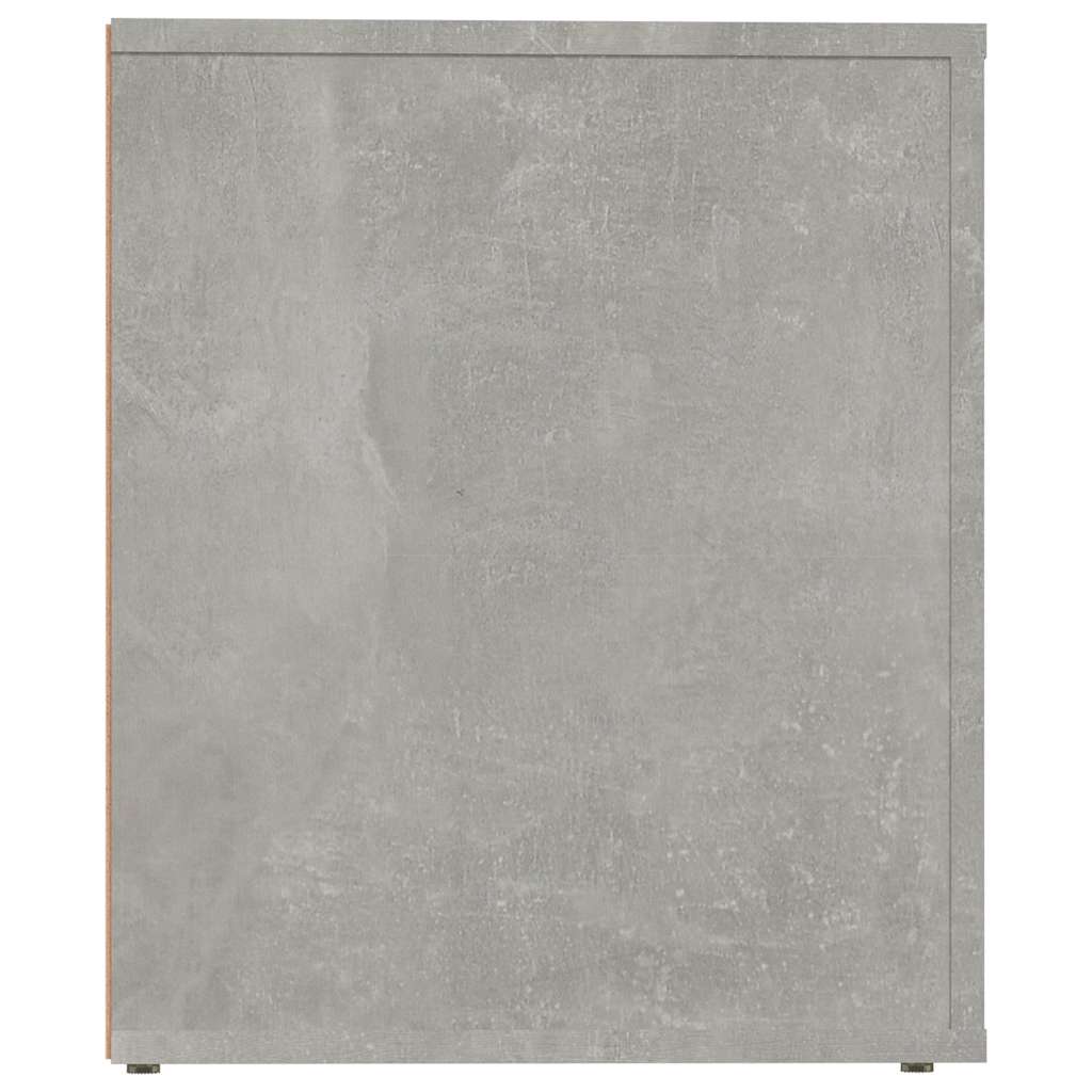 vidaXL Κομοδίνα Γκρι Σκυροδέματος 50x39x47 εκ.