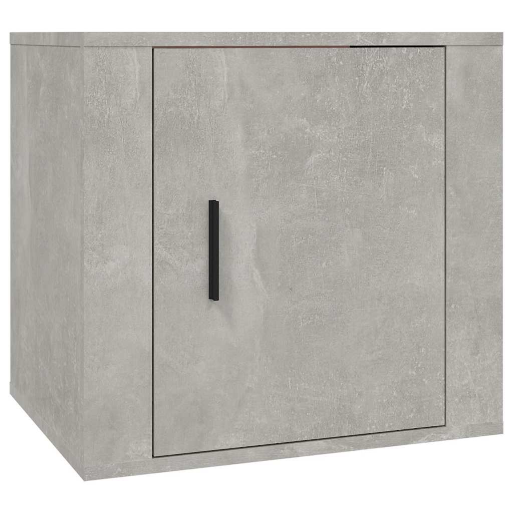 vidaXL Κομοδίνα 2 τεμ. Γκρι Σκυροδέματος 50x39x47 εκ.