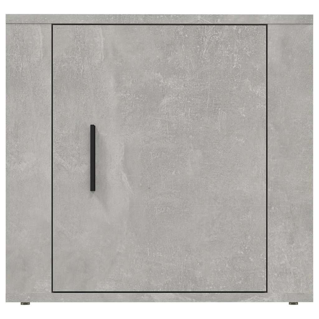 vidaXL Κομοδίνα 2 τεμ. Γκρι Σκυροδέματος 50x39x47 εκ.