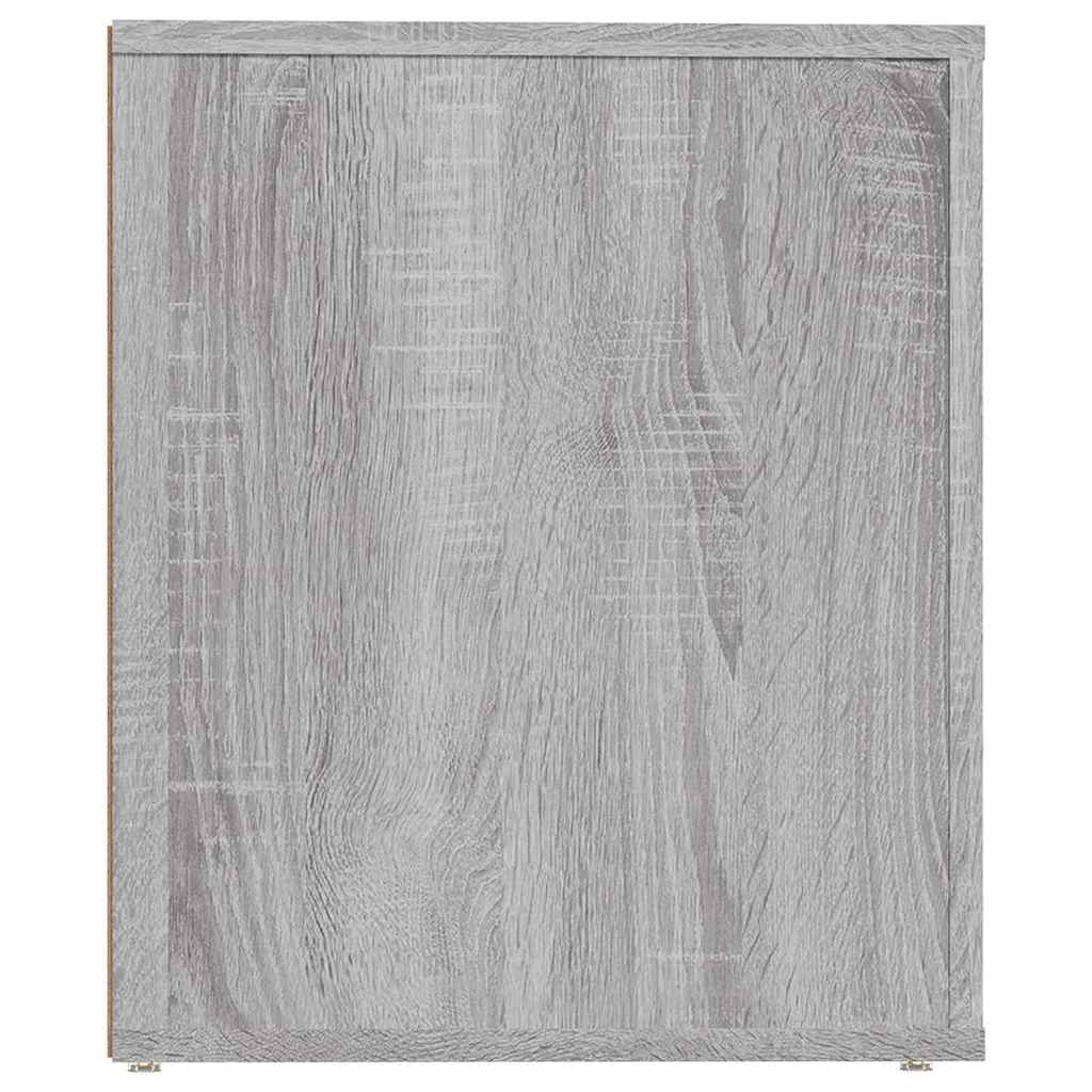 vidaXL Κομοδίνο Γκρι Sonoma 50x39x47 εκ.