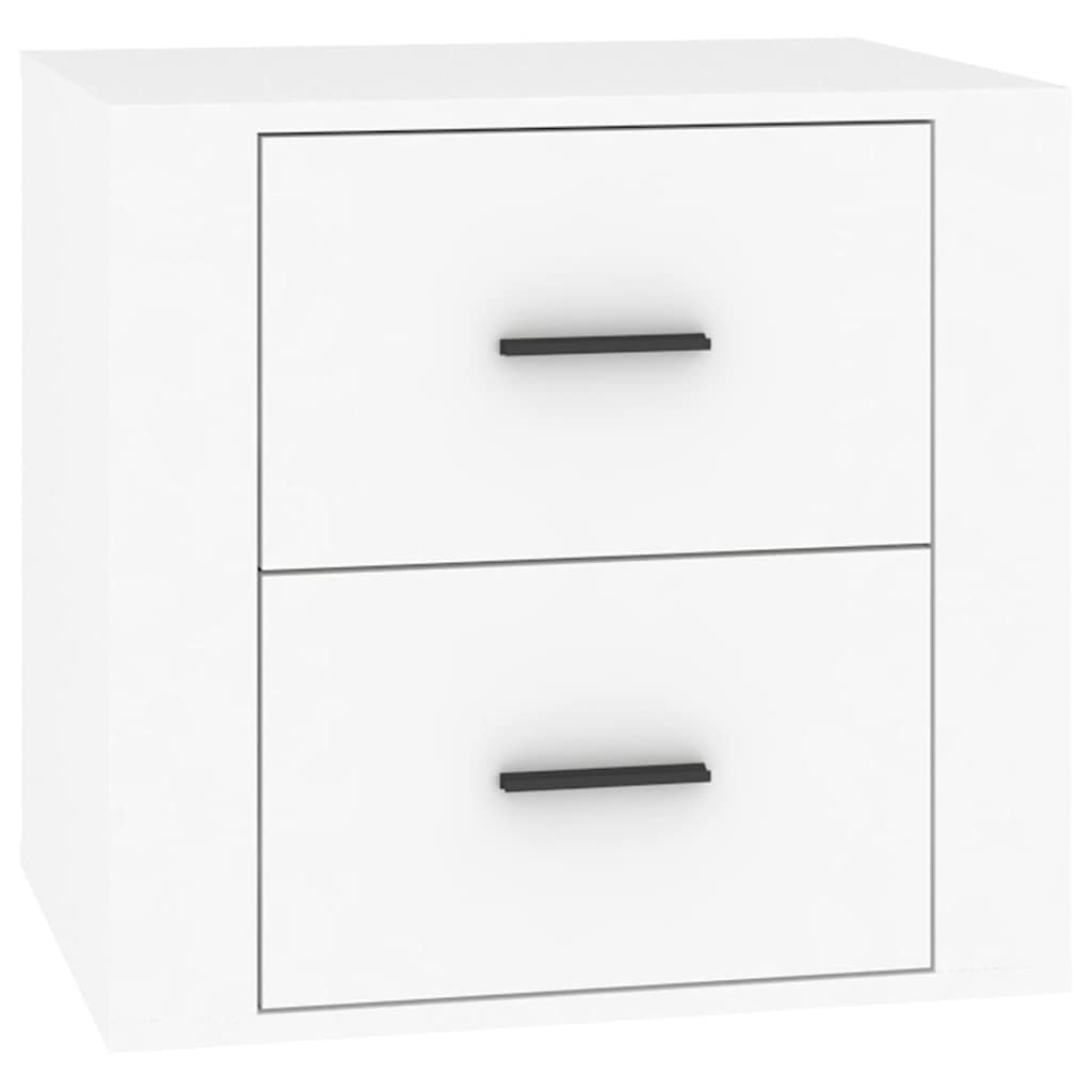 vidaXL Κομοδίνο Λευκό 50 x 39 x 47 εκ.
