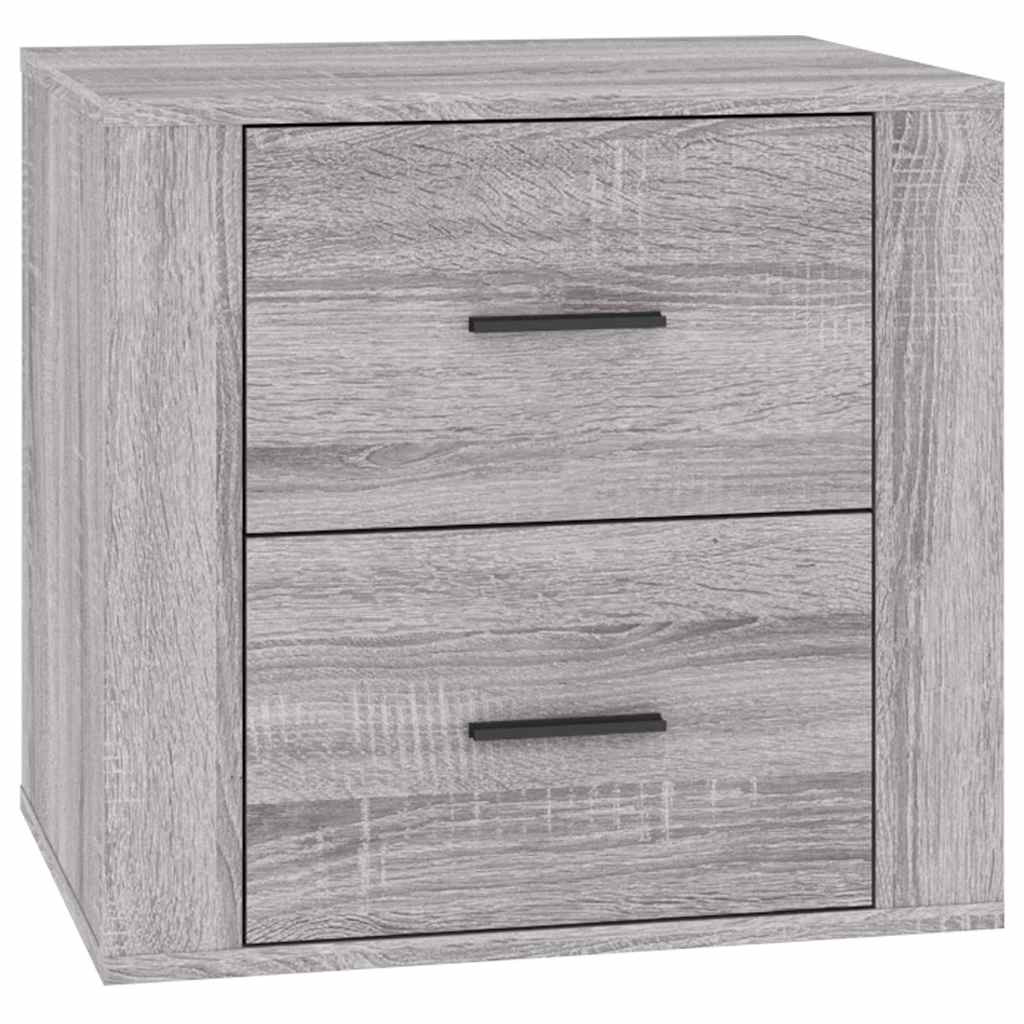 vidaXL Κομοδίνο Γκρι Sonoma 50x39x47 εκ.