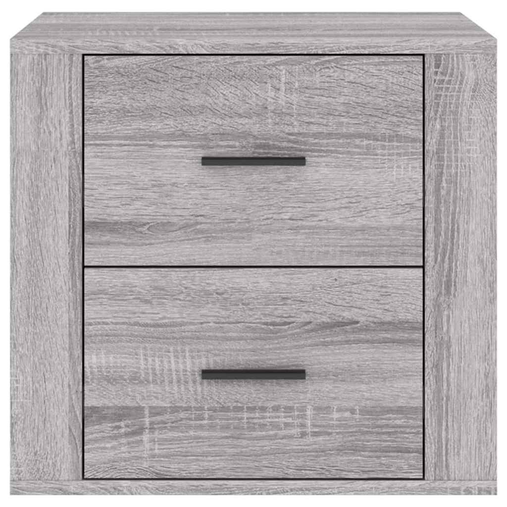 vidaXL Κομοδίνο Γκρι Sonoma 50x39x47 εκ.