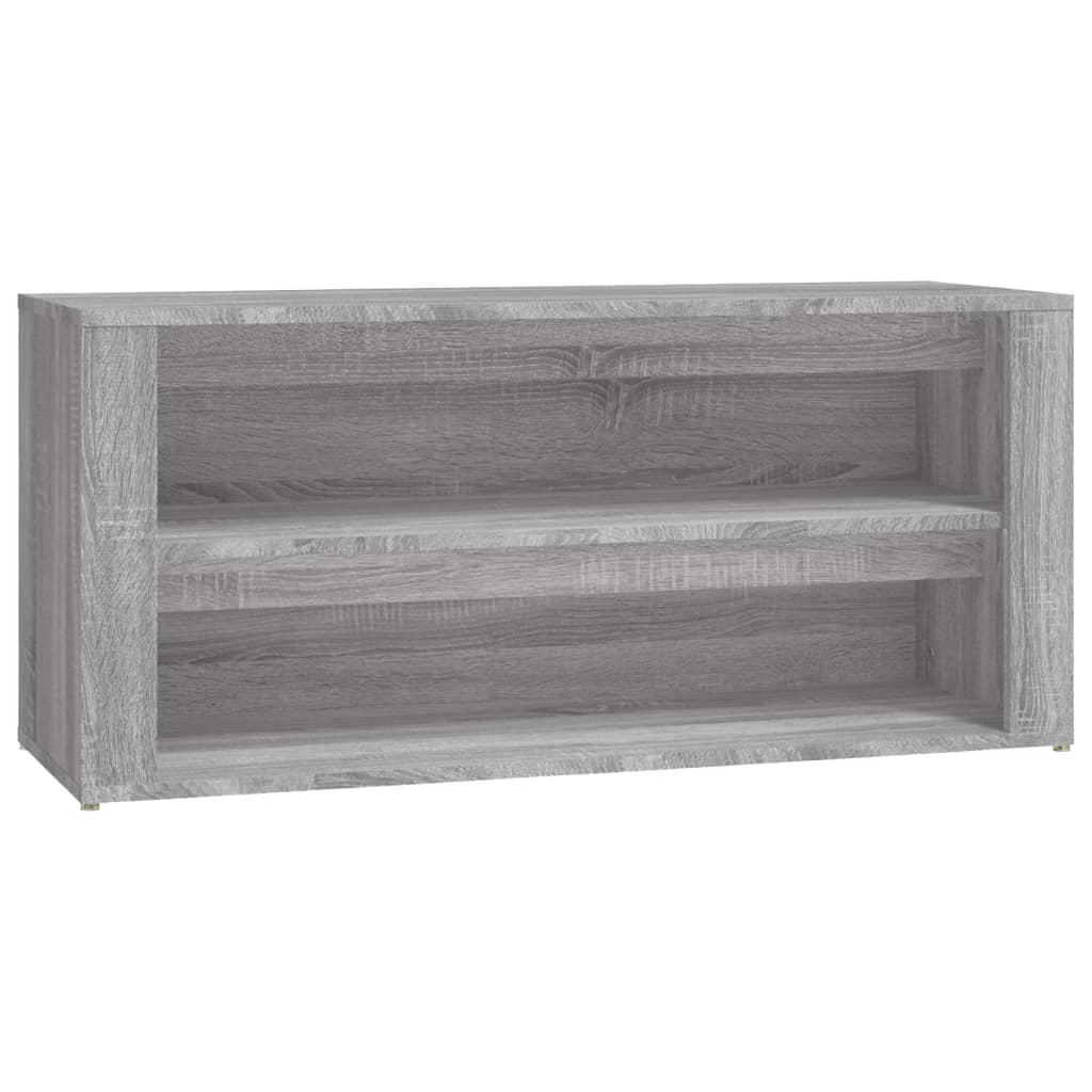 vidaXL Παπουτσοθήκη Γκρι Sonoma 100x35x45 εκ. από Επεξεργασμένο Ξύλο