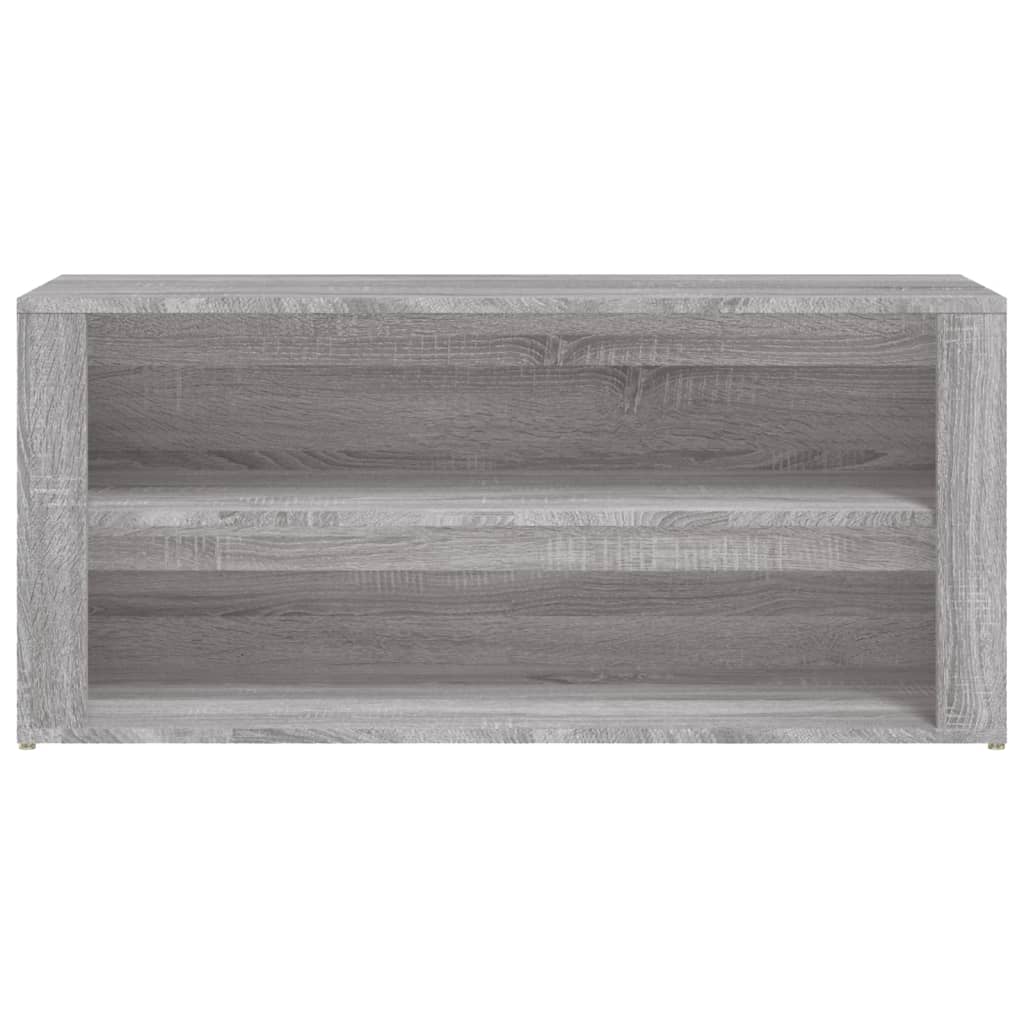 vidaXL Παπουτσοθήκη Γκρι Sonoma 100x35x45 εκ. από Επεξεργασμένο Ξύλο