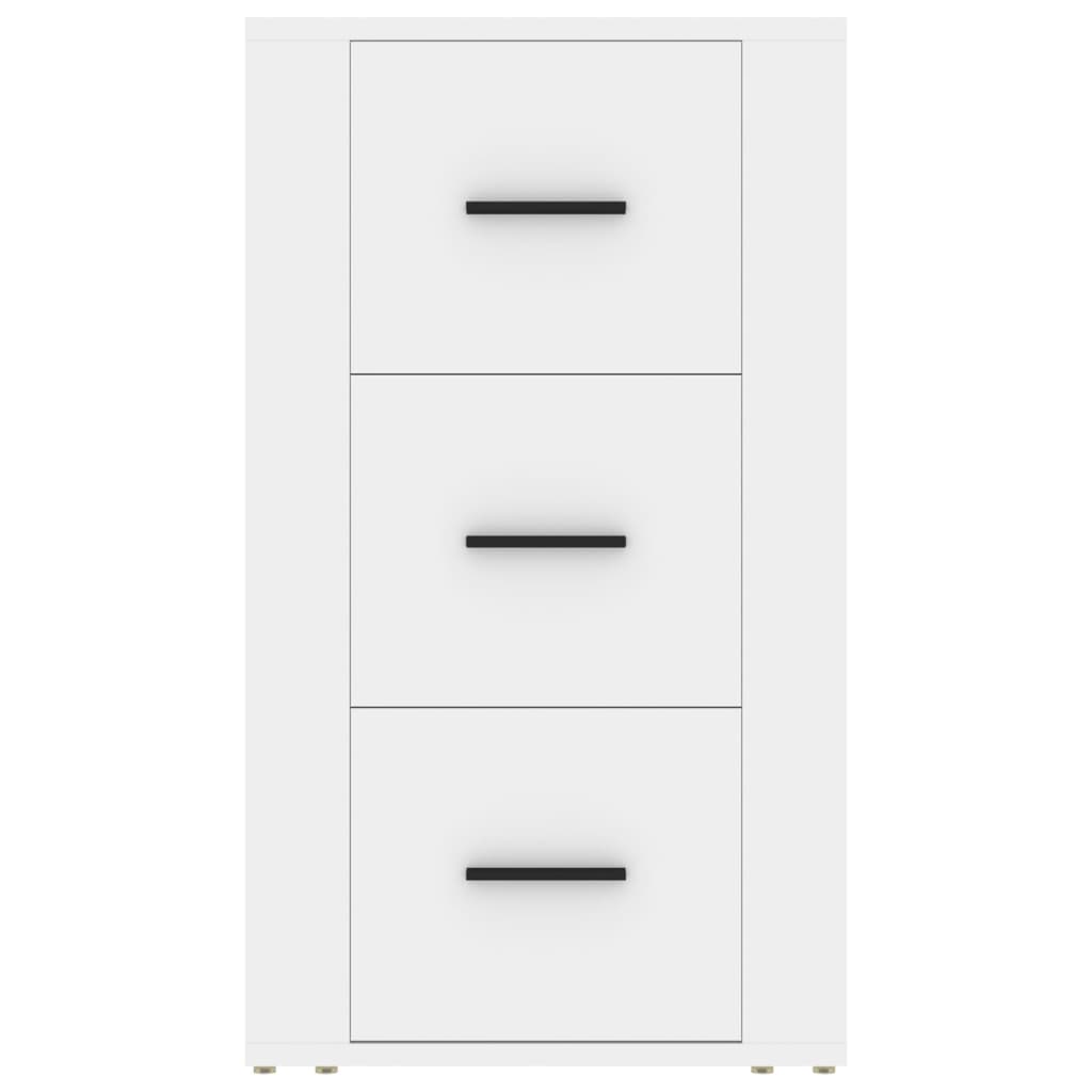 vidaXL Συρταριέρα Λευκή 40 x 33 x 70 εκ. από Επεξεργασμένο Ξύλο