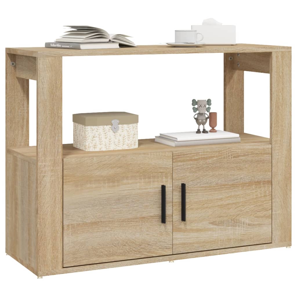 vidaXL Ντουλάπι Sonoma Δρυς 80x30x60 εκ. από Επεξεργασμένο Ξύλο