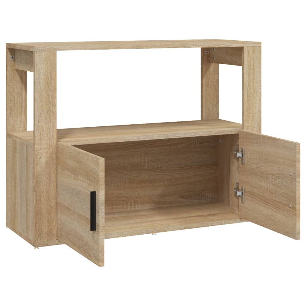 vidaXL Ντουλάπι Sonoma Δρυς 80x30x60 εκ. από Επεξεργασμένο Ξύλο