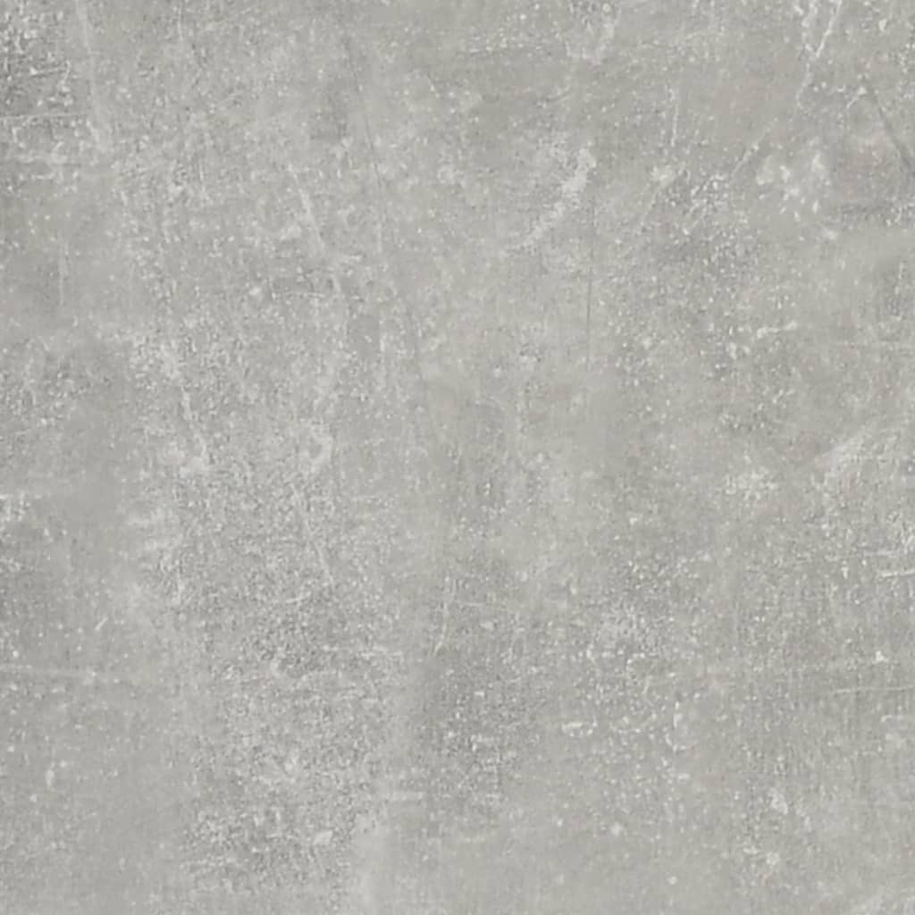 vidaXL Ντουλάπι Γκρι Σκυροδέματος 80x30x119,5 εκ. Επεξεργασμένο Ξύλο