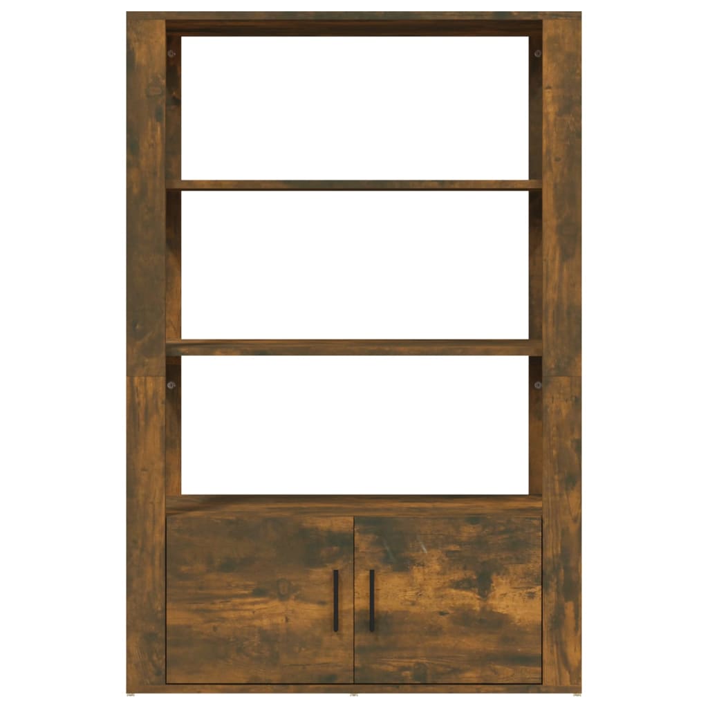 vidaXL Ντουλάπι Καπνιστή Δρυς 80x30x119,5 εκ. από Επεξεργασμένο Ξύλο