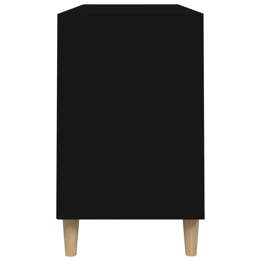 vidaXL Παπουτσοθήκη Μαύρο 102x36x60 εκ. από Επεξεργασμένο Ξύλο