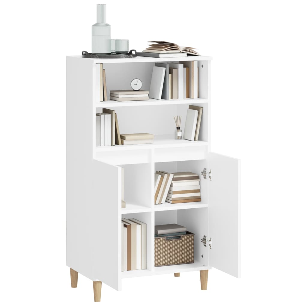 vidaXL Ντουλάπι Λευκό 60 x 36 x 110 εκ. από Επεξεργασμένο Ξύλο