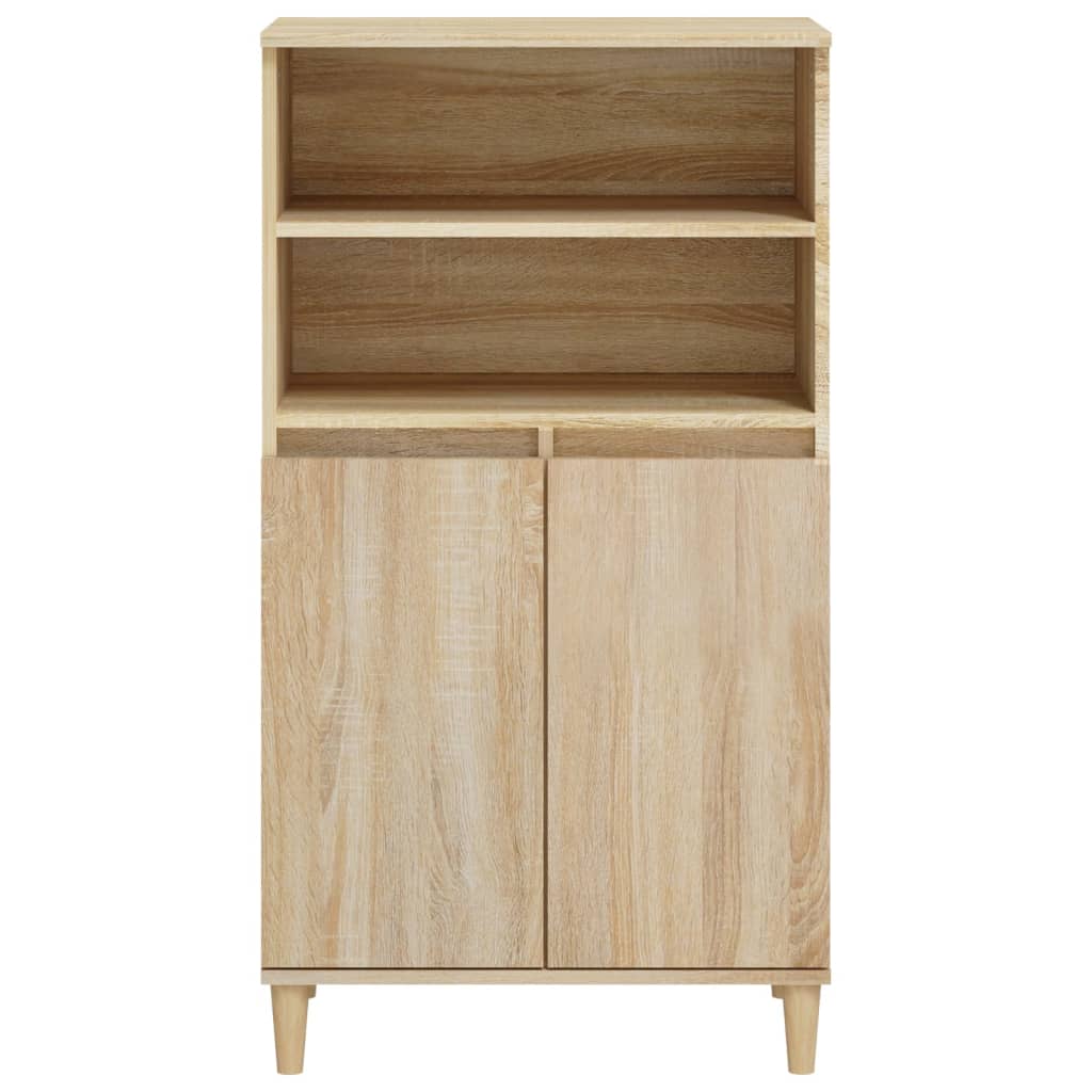 vidaXL Ντουλάπι Sonoma Δρυς 60 x 36 x 110 εκ. από Επεξεργασμένο Ξύλο