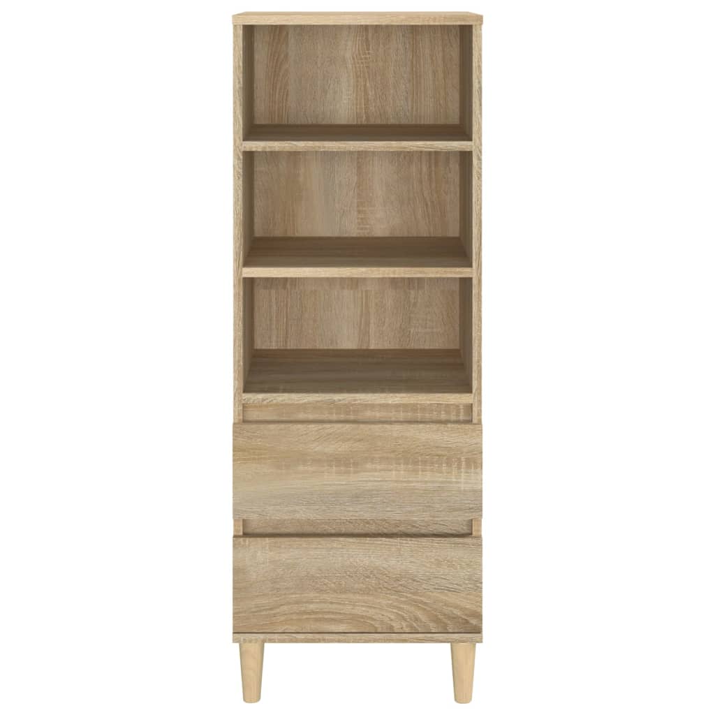 vidaXL Ντουλάπι Sonoma Δρυς 40x36x110 εκ. από Επεξεργασμένο Ξύλο