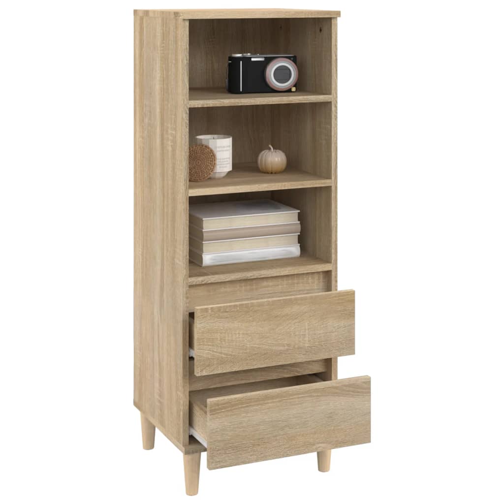vidaXL Ντουλάπι Sonoma Δρυς 40x36x110 εκ. από Επεξεργασμένο Ξύλο