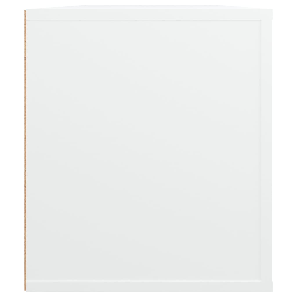 vidaXL Έπιπλο Τηλεόρασης Λευκό 100 x 35 x 40 εκ. Επεξ. Ξύλο