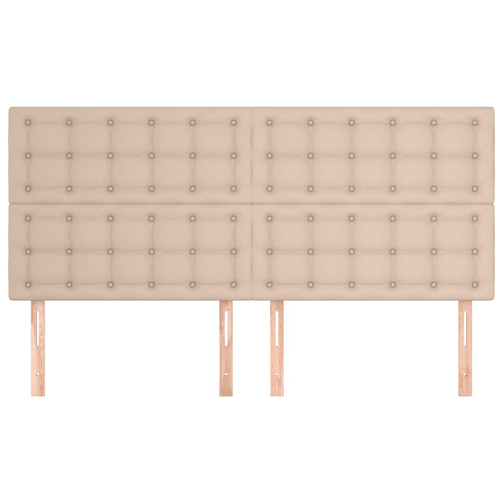 vidaXL Κεφαλάρι Καπουτσίνο 160x5x118/128 εκ. από Συνθετικό Δέρμα