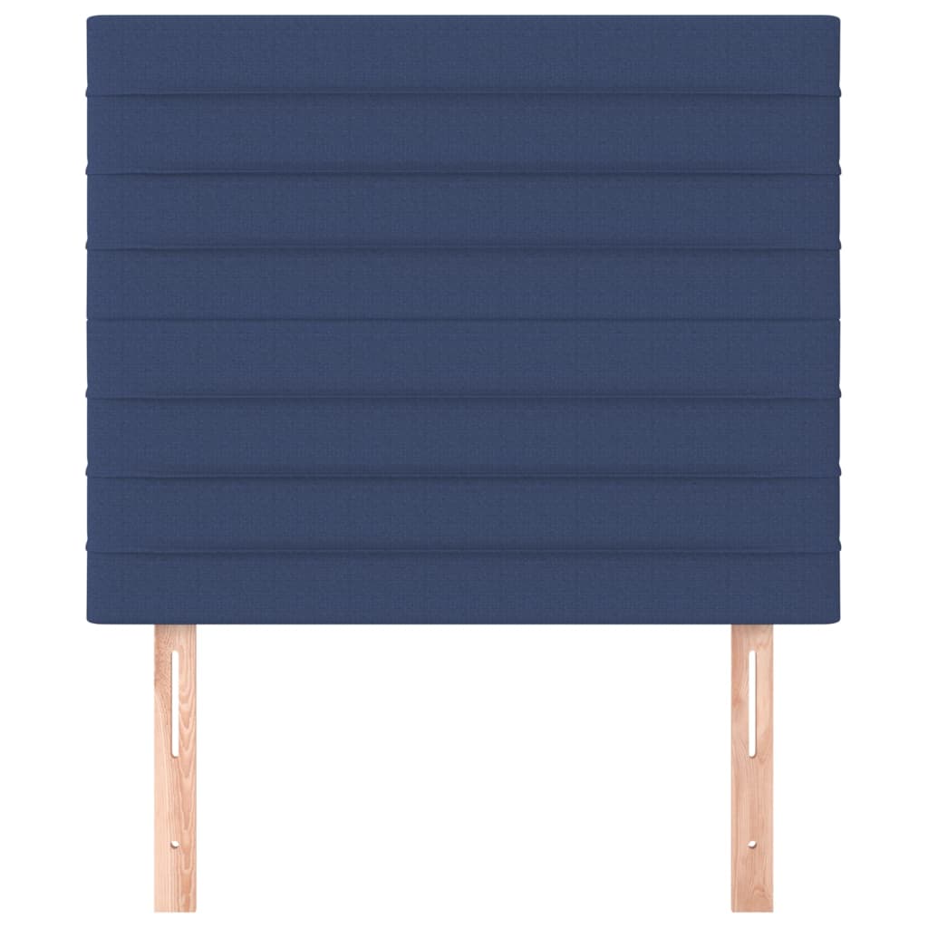 vidaXL Κεφαλάρι Μπλε 90x5x118/128 εκ. Ύφασμα