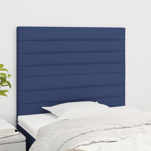 vidaXL Κεφαλάρι Μπλε 90x5x118/128 εκ. Ύφασμα